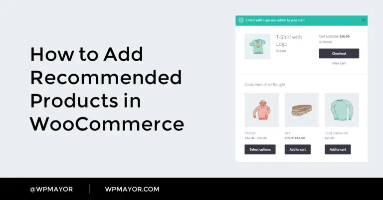 Comment ajouter des produits recommandés dans WooCommerce 2