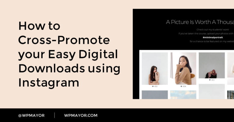 Comment faire la promotion croisée de vos téléchargements numériques faciles à l'aide d'Instagram 11