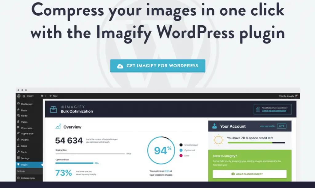 Plugins de compression d'image WordPress