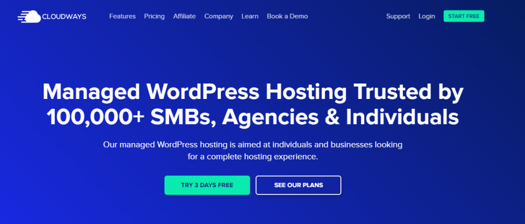 Services d'hébergement WordPress entièrement gérés