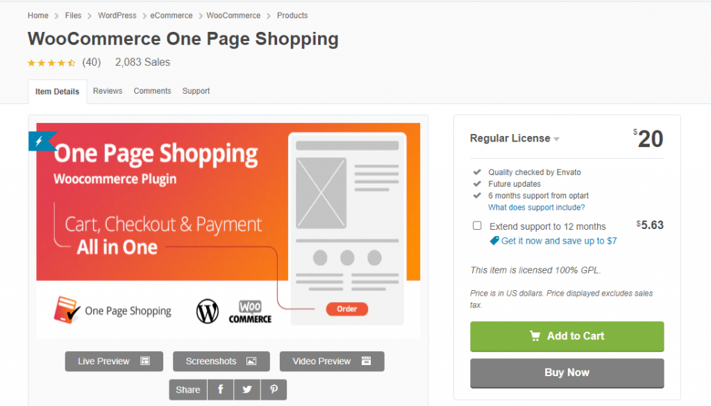 10 meilleurs plugins d'achat WooCommerce One Page (2021) 3