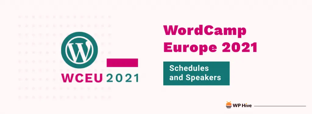 Horaire du WordCamp Europe 2021