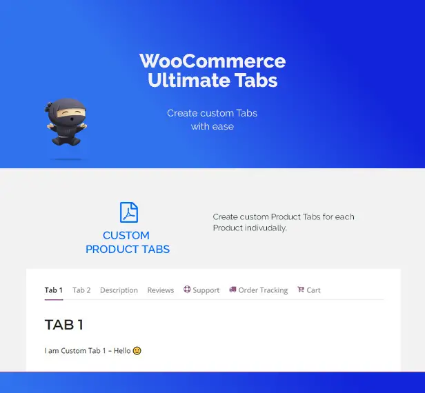 Meilleurs plugins pour créer des onglets de produits personnalisés pour WooCommerce 11