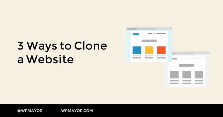 3 façons de cloner un site Web 13