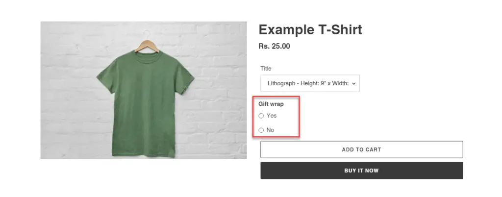 Créez des options de produits illimitées avec l'application Shopify d'options de produits avancées 8