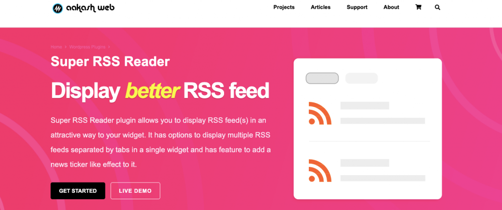 Super plugin de flux RSS