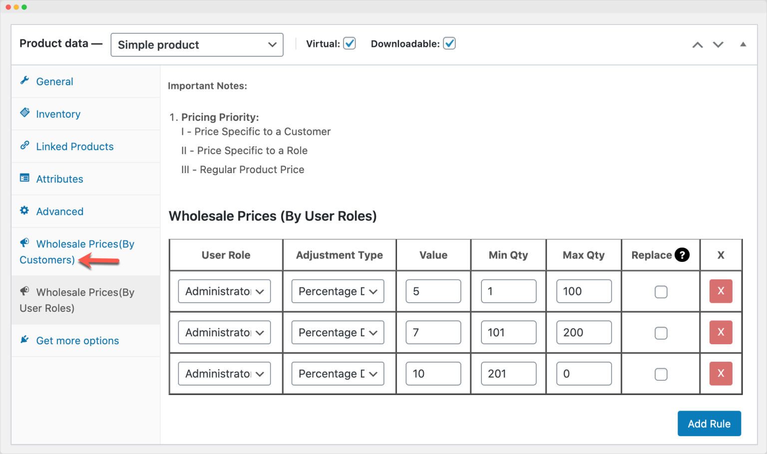 Comment l'option de tarification hiérarchisée WooCommerce peut améliorer les ventes 3