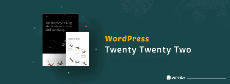 Revue du thème WordPress Twenty Twenty Two 6