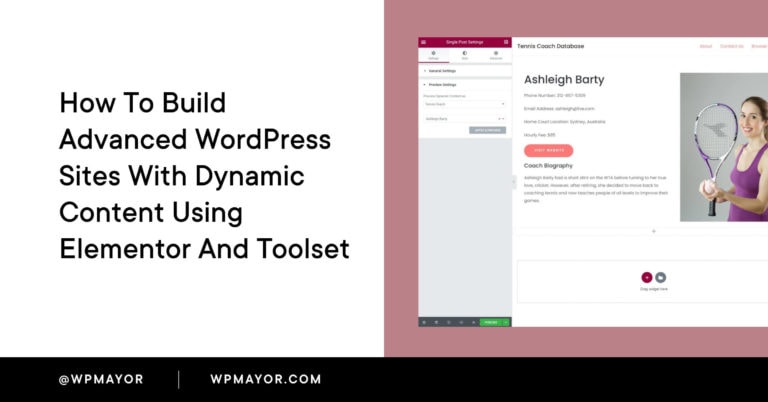 Comment créer des sites WordPress dynamiques avec Toolset et Elementor Pro 2