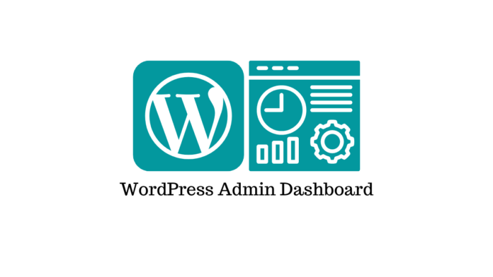 Tableau de bord d'administration WordPress