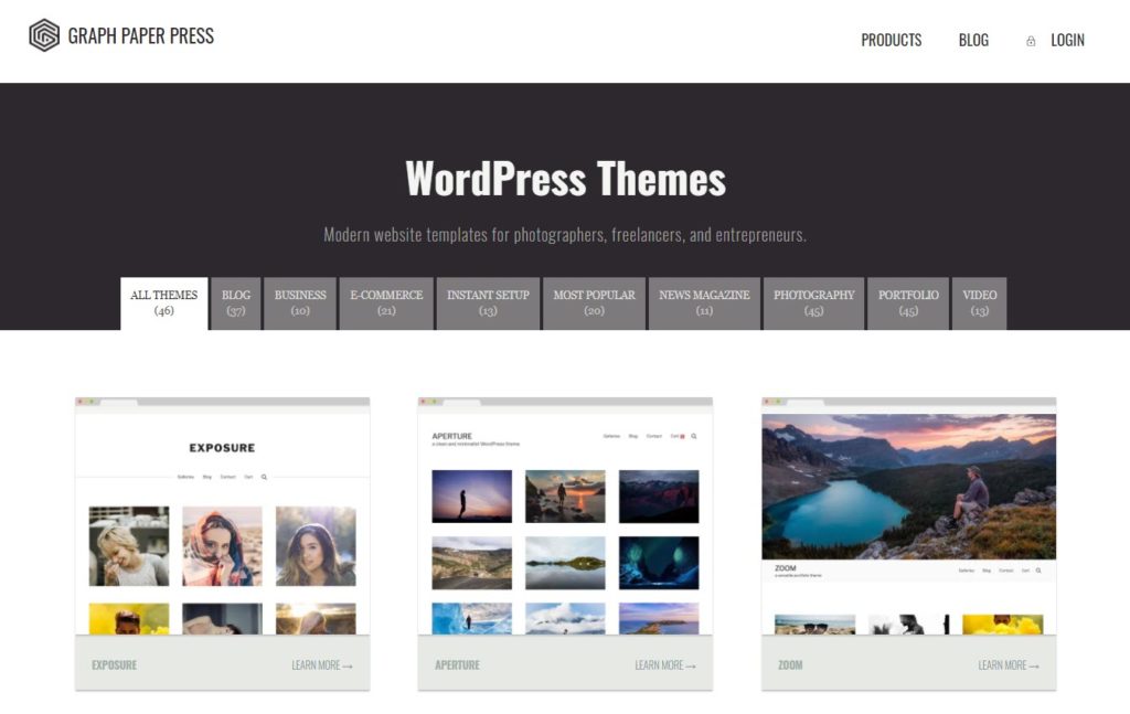 Meilleures entreprises de thèmes WordPress pour la conception de sites premium 13