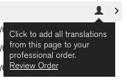 Icône des traducteurs Weglot Translate Pro