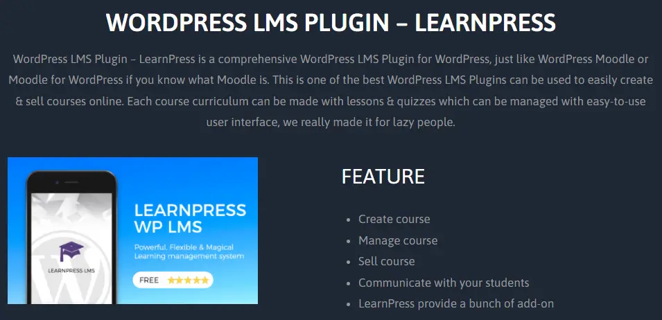 11 plugins LMS intéressants pour les sites Web WordPress Edu en 2022 4