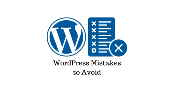 Principales erreurs WordPress