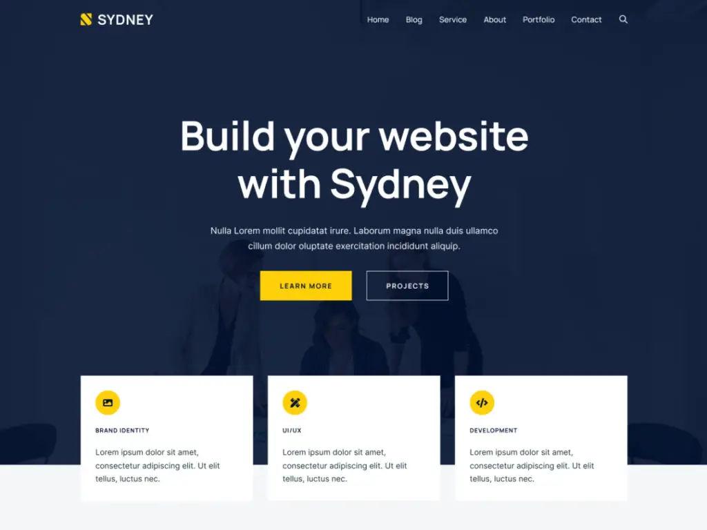 Sydney - Thème WordPress