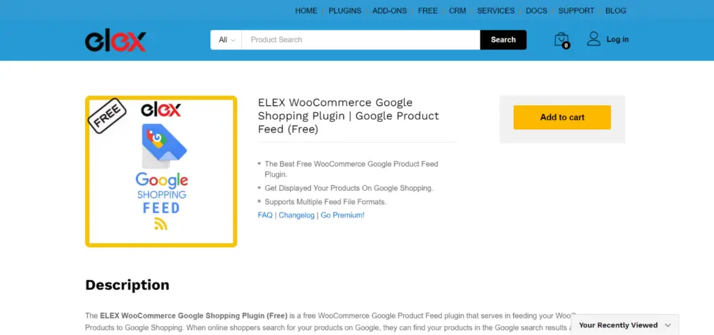 ELEX WooCommerce Plugin Google Shopping