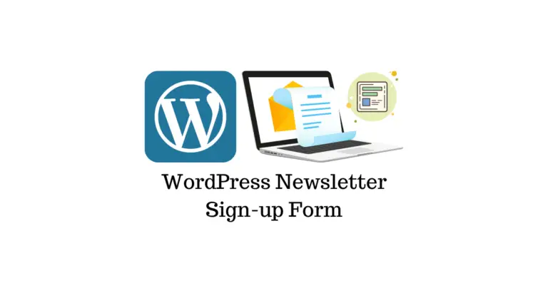 Comment créer un formulaire d'inscription à la newsletter dans WordPress 14