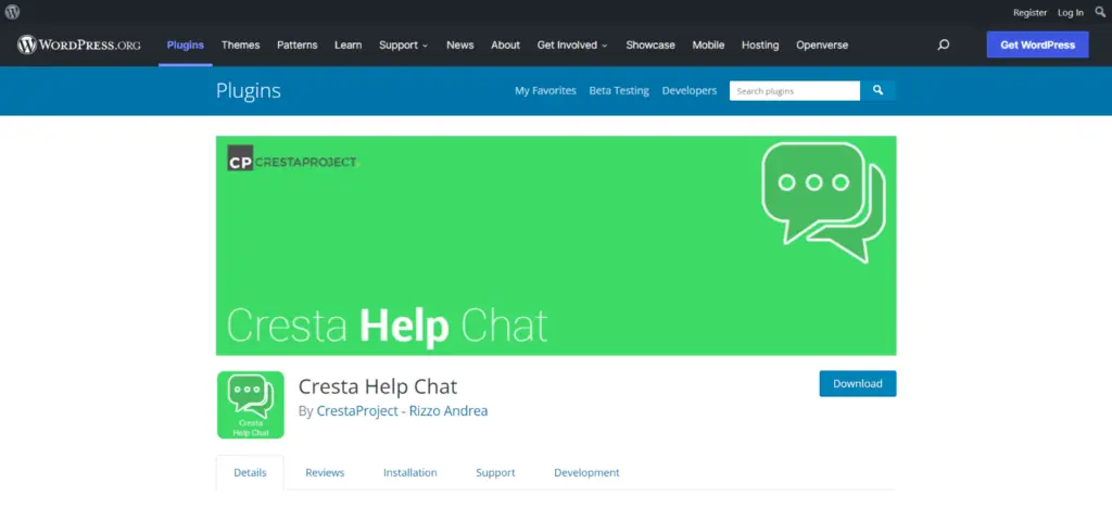Plugin Cresta Help Chat