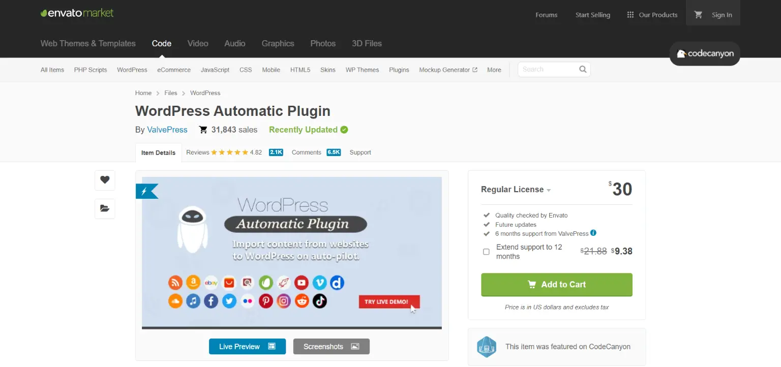 Plugins automatiques WordPress