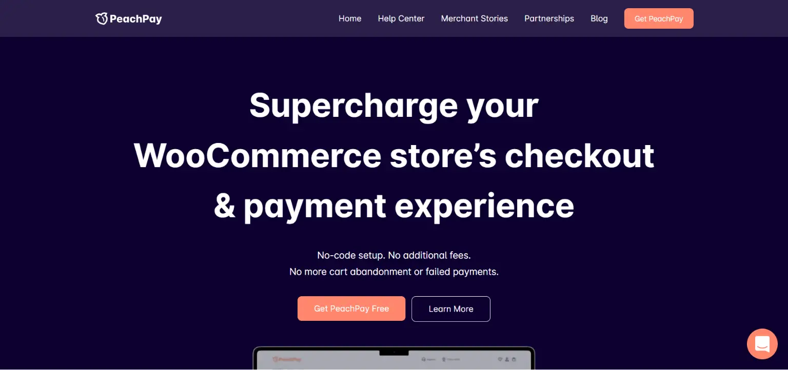 Plugin PeachPay pour WooCommerce