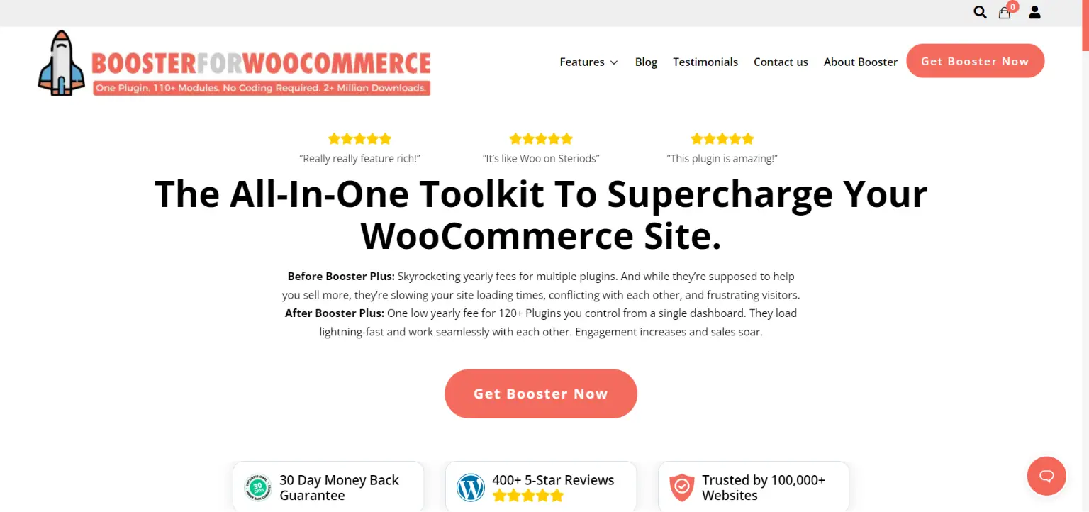 Booster pour WooCommerce