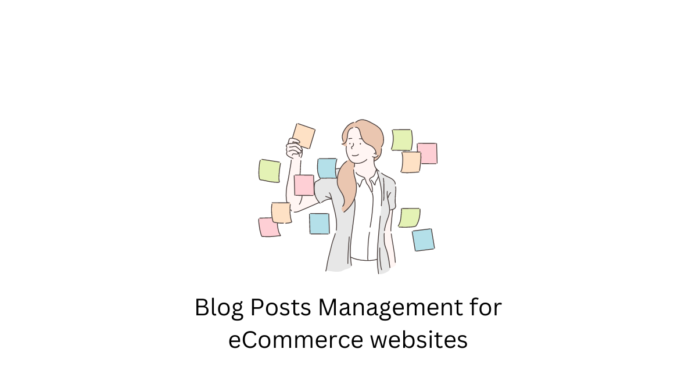 Billets de blog Organisation pour les magasins de commerce électronique