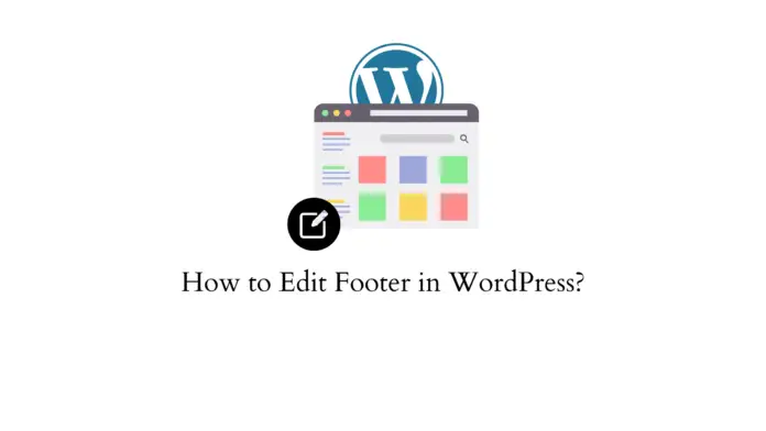 Modifier le pied de page dans WordPress