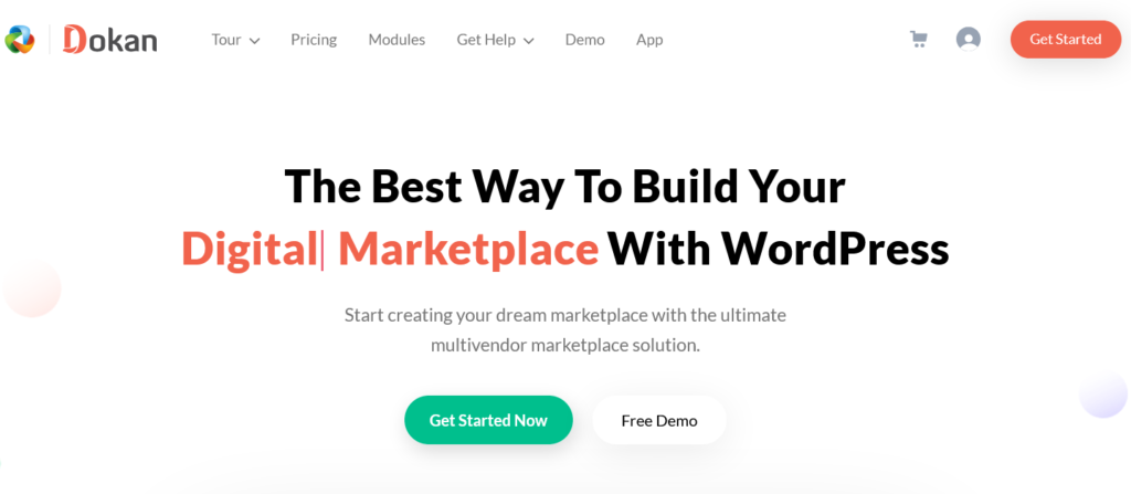Plugin Dokan Multivendor Marketplace pour WordPress