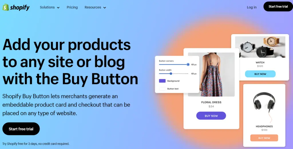 Shopify Buy Button Alternative à WooCommerce et WordPress