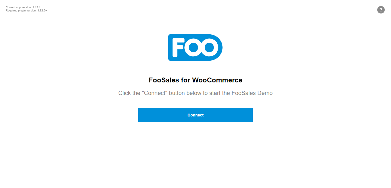 Connecter la page de FooSales