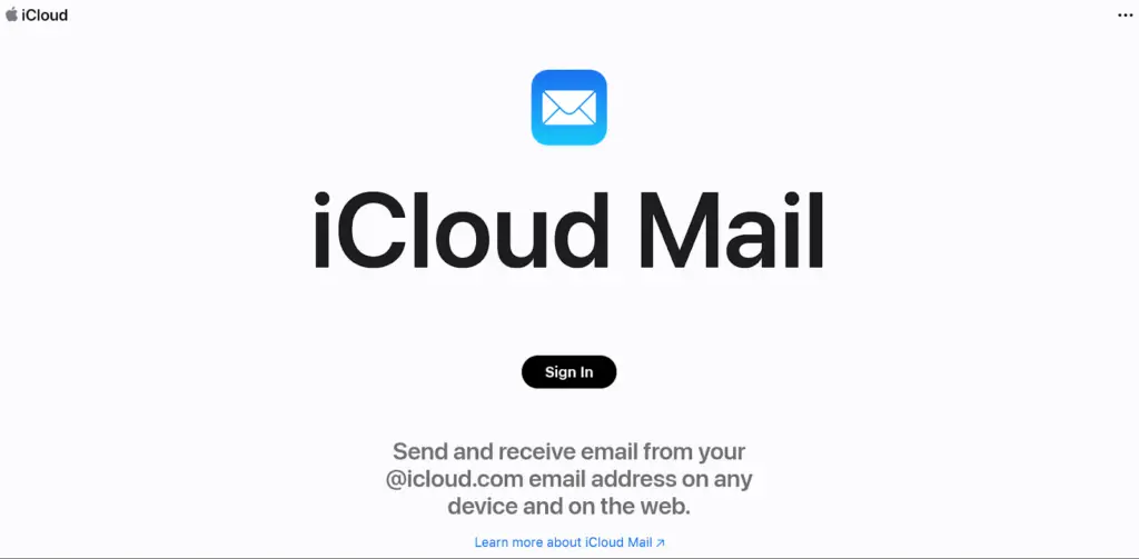 iCloud Mail - Alternative à Gmail