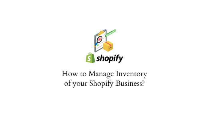 Gestion des stocks de l'entreprise Shopify