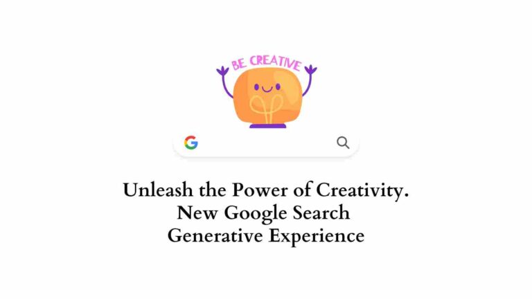Libérer le pouvoir de la créativité - La nouvelle expérience générative de recherche Google 2