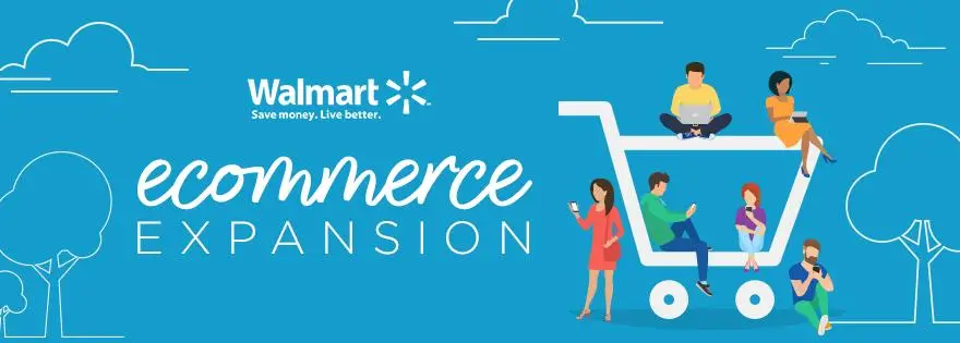 Expansion de Walmart et du commerce électronique