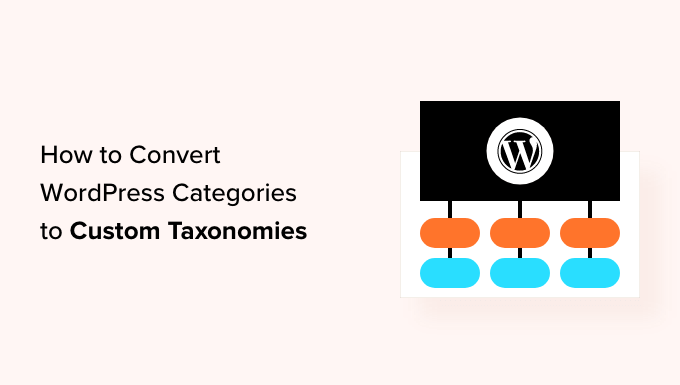 Comment convertir des catégories WordPress en taxonomies personnalisées 8