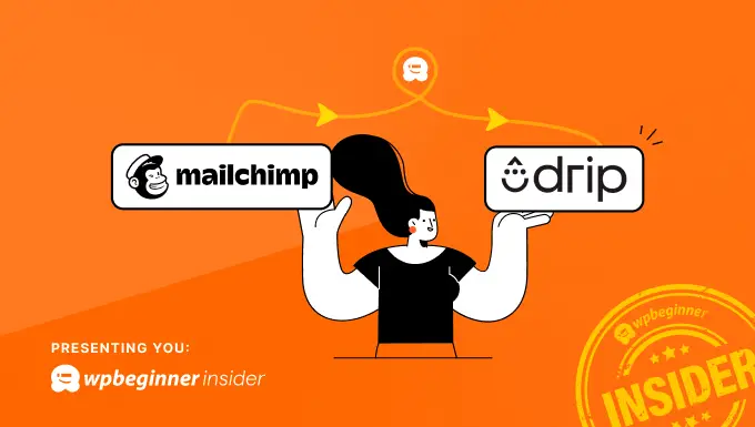 Pourquoi WPBeginner est passé de Mailchimp à Drip