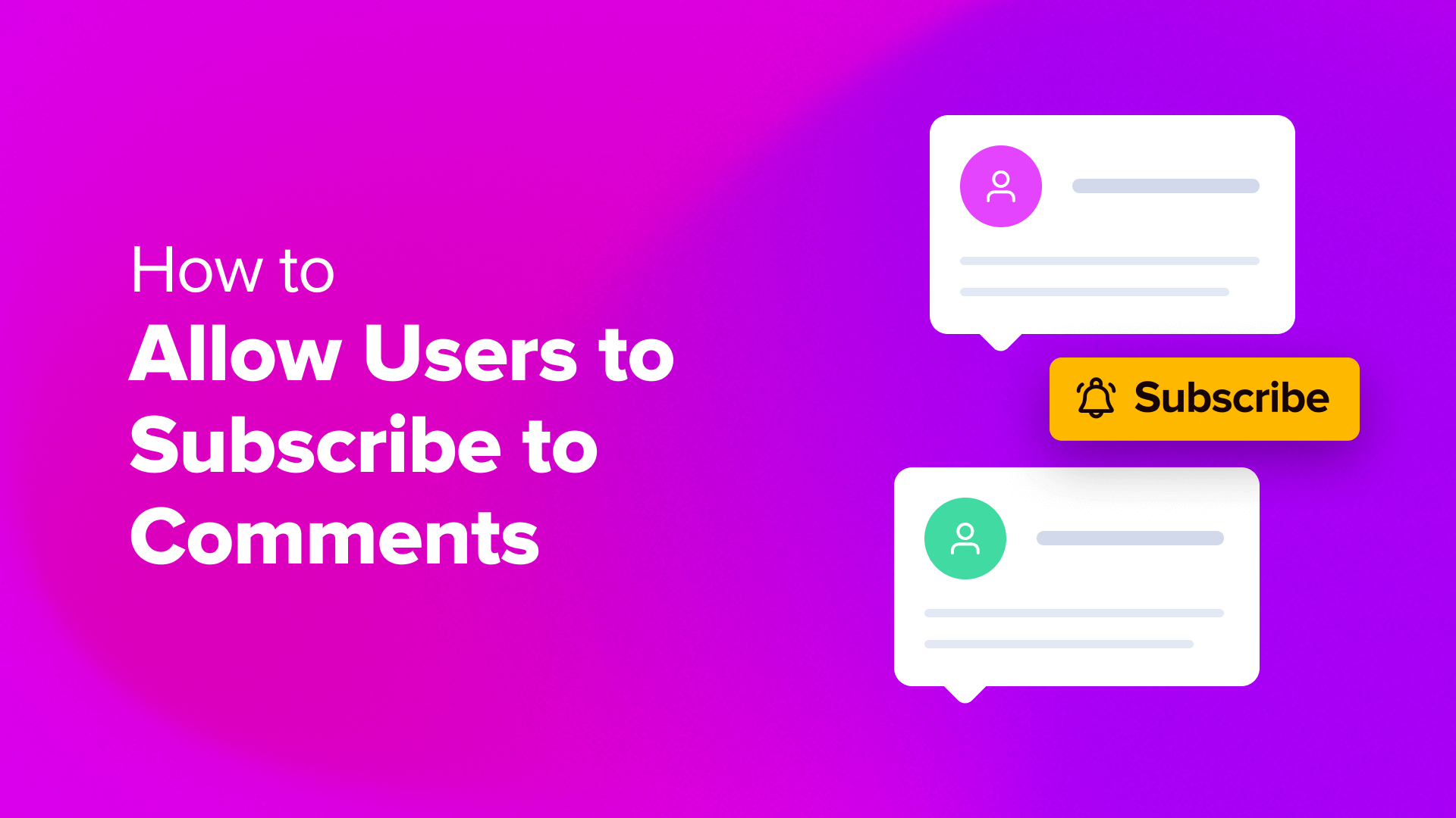 Comment Autoriser Les Utilisateurs à Sabonner Aux Commentaires Dans Wordpress Webypress 