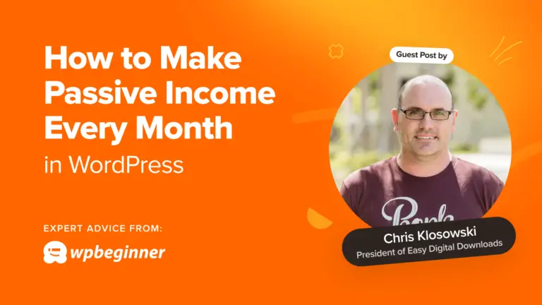 Comment gagner 5 000 $ de revenus passifs chaque mois dans WordPress 1