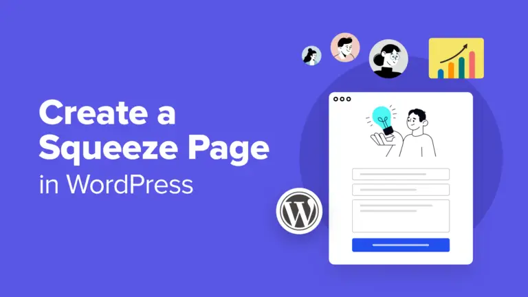 Comment créer une page Squeeze dans WordPress qui convertit 1