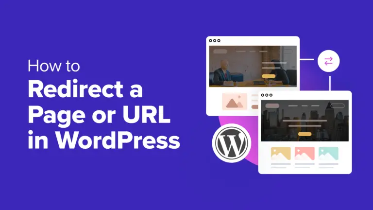 Comment rediriger une page ou une URL dans WordPress (2 méthodes) 6