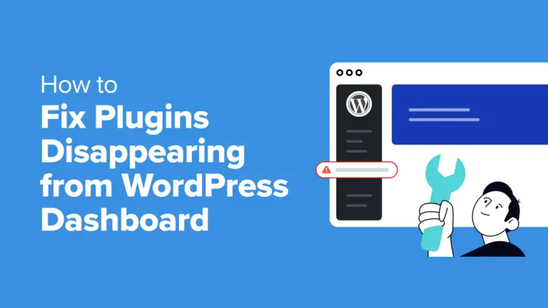 Comment réparer les plugins qui disparaissent du tableau de bord WordPress 1