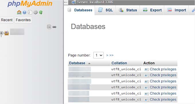 Connectez PHPMyAdmin à votre base de données