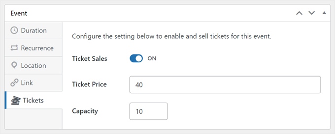 Utilisation du module complémentaire de billetterie événementielle dans Sugar Calendar