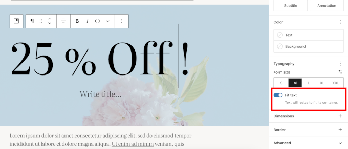 Option d'ajustement du texte ajoutée à la typographie dans WordPress 6.9 Option d'ajustement du texte ajoutée à la typographie dans WordPress 6.9