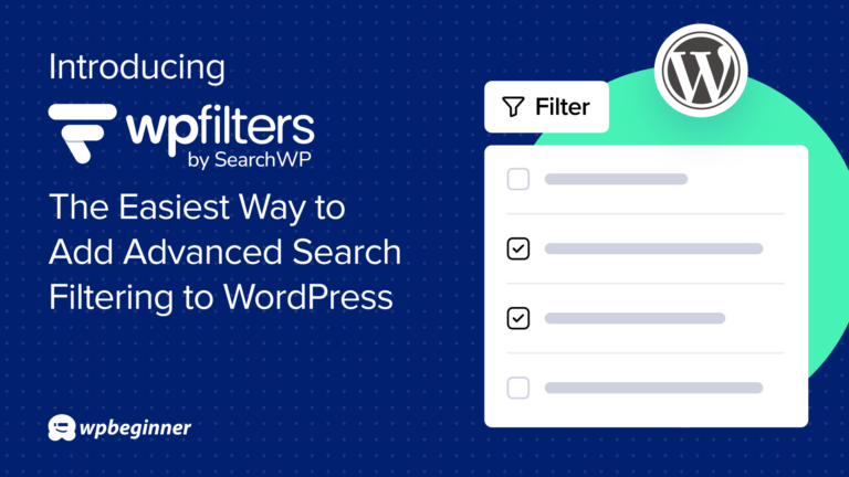 Filtrage de recherche avancé dans WordPress 1