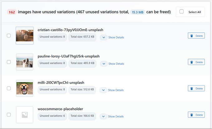 Supprimer automatiquement les images inutilisées dans WP 3
