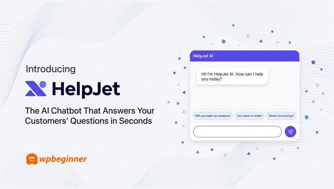 présentation du jet d'aide